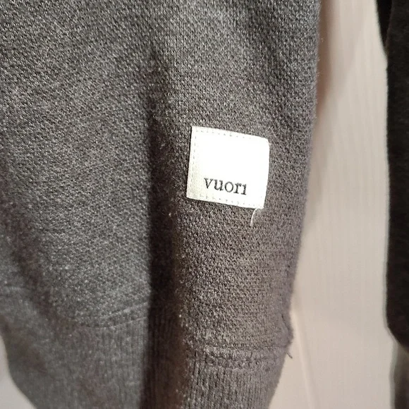 Vuori Jeffreys pullover. Oregano Heather Size M. - Picture 4 of 8